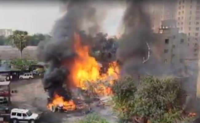 Massive Factory Fire Breaks Out In Kolkata