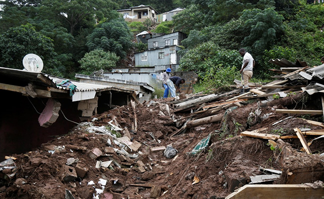 South African Rescuers In Desperate Search For Dozens Missing In Floods