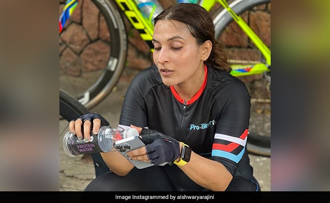 Aishwaryaa Rajinikanth Is The Very Definition Of Post-Workout Glow