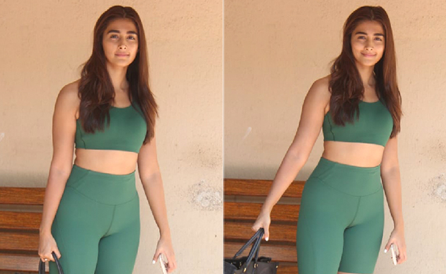 Pooja Hegde's Sporty Green Co-Ord Set Is Perfect For Those Sweaty Summer Workouts