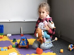 In Western Ukraine, Displaced Children Play To Forget War In Western Ukraine, Displaced Children Play To Forget War