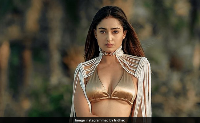 Tridha Choudhury Gives Golden Hour In Dubai A Fierce Touch With Her Very Own Golden Swimsuit