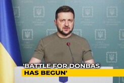 "Battle For Donbas" Has Begun: Ukraine's Zelensky On Russian Offensive "Battle For Donbas" Has Begun: Ukraine's Zelensky On Russian Offensive