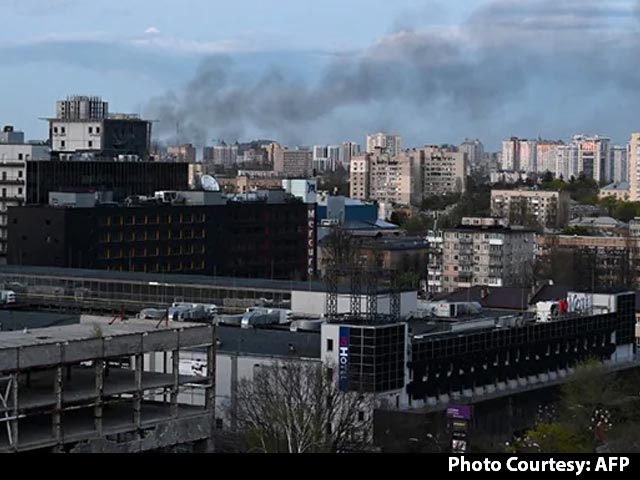 Russia Admits Striking Ukraine's Kyiv During UN Chief's Visit