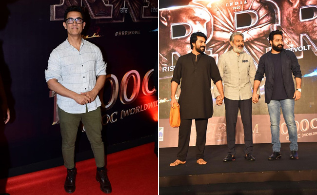 Inside <i>RRR</i>'s 1000 Crore Party With Jr NTR, Ram Charan, Aamir Khan And Others