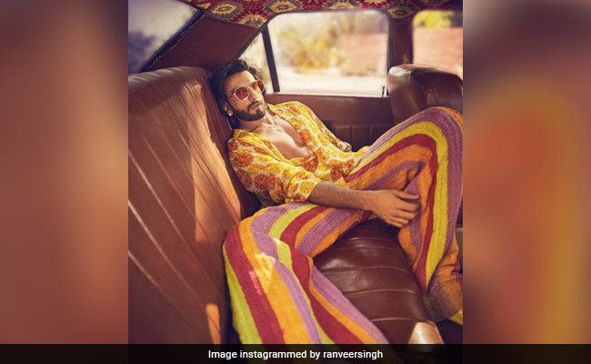 Ranveer Singh's One-Word Description For OOTD: "Cassata"