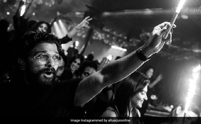 Allu Arjun Is "Happy At 40". See Birthday Celebration Photo