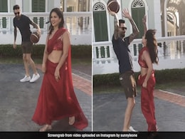 Sunny Leone लाल साड़ी में पति के साथ बास्केटबॉल खेलती आईं नजर, VIDEO में देखें जबरदस्त मुकाबला Sunny Leone लाल साड़ी में पति के साथ बास्केटबॉल खेलती आईं नजर, VIDEO में देखें जबरदस्त मुकाबला