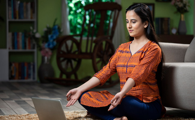Meditation and yoga can help lower work stress