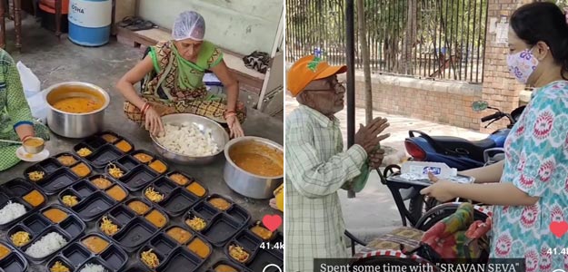 Watch: Internet Lauds NGO For Serving Fresh Homemade Food To The Homeless