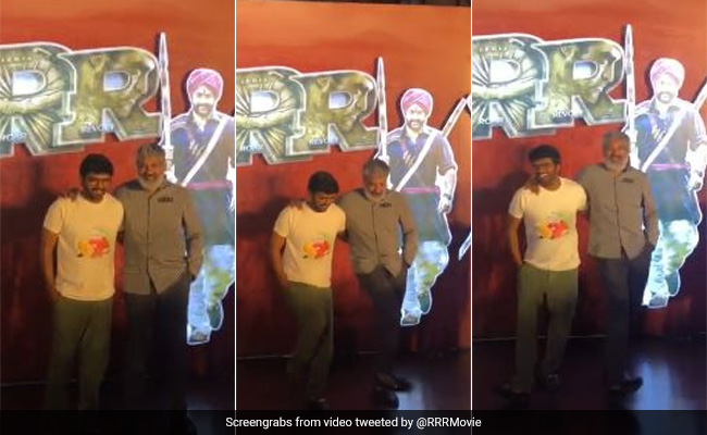 <i>RRR</i> Director Rajamouli Promised Jr NTR He Would Dance To <i>Naatu Naatu</i> And He Did