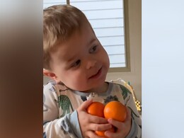 Viral Video: Adorable Baby Sings An Orange Song, Now It Is Stuck In Our Heads Viral Video: Adorable Baby Sings An Orange Song, Now It Is Stuck In Our Heads