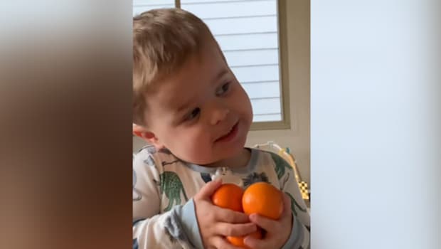 Viral Video: Adorable Baby Sings An Orange Song, Now It Is Stuck In Our Heads