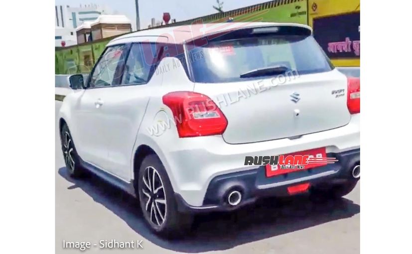 New Suzuki Swift Sport Spotted Undergoing ARAI Testing New Suzuki Swift Sport Spotted Undergoing ARAI Testing
