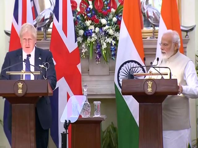 "Indian Jab In My Arm": Boris Johnson Praises India's Vaccine Contribution