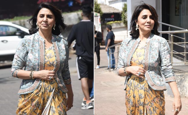 Neetu Kapoor's Summer Style Game Is Right On Point In A Floral Printed Attire