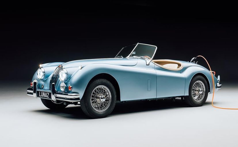 David Beckham Gifts Son Lunaz-Built 1954 Jaguar XK140 EV
