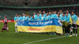 Dynamo Kyiv Kick Off Fund-Raising Tour For Ukraine War Victims