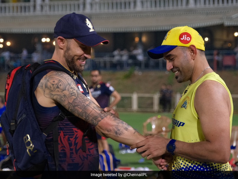 Watch: Faf Du Plessis Reunites With Former Teammates Ahead Of Blockbuster CSK vs RCB Clash