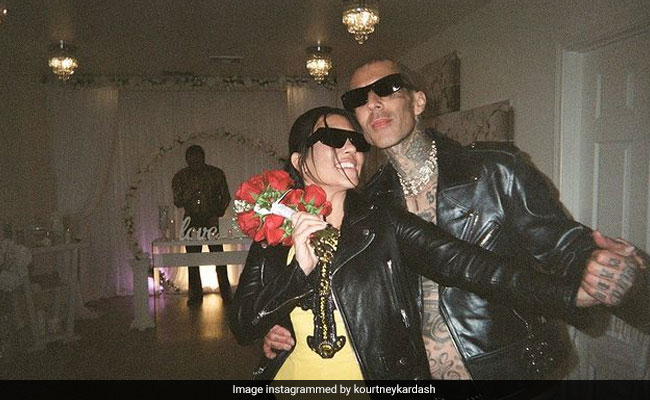 What Happened In Vegas: Kourtney Kardashian And Travis Barker's Wedding. See Pics