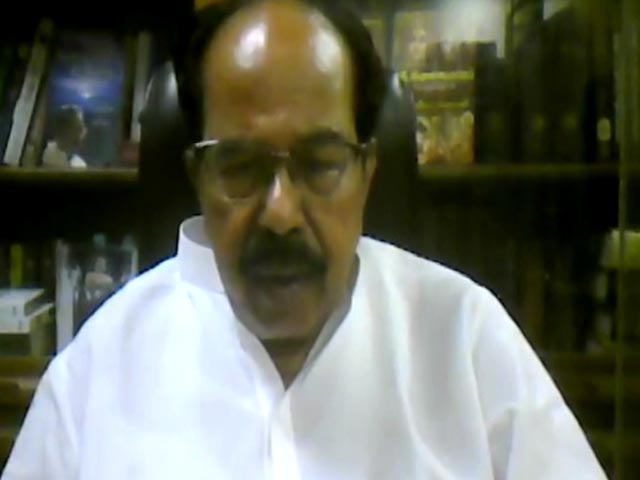 What Congress's Veerappa Moily Said On Who Will Be Karnataka Chief Minister