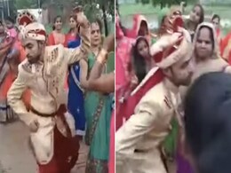 भोजपुरी गाना बजा तो खुद को कंट्रोल नहीं कर पाया दूल्हा, किया ऐसा डांस लोग बोले- हिला दिया दादा भोजपुरी गाना बजा तो खुद को कंट्रोल नहीं कर पाया दूल्हा, किया ऐसा डांस लोग बोले- हिला दिया दादा