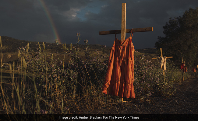 Picture Of Dresses On Crosses Wins World Press Photo