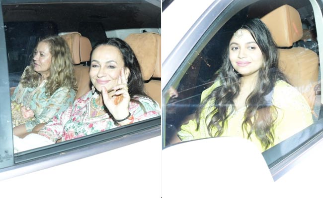 Ranbir Kapoor, Alia Bhatt's Wedding: Soni Razdan And Shaheen Bhatt At The <i>Mehendi</i> Ceremony