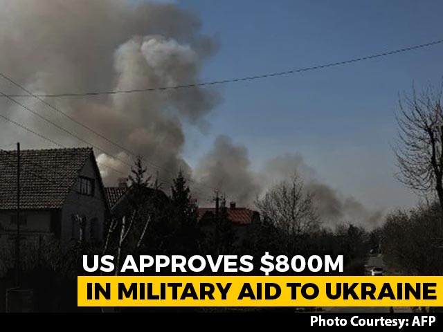 US Announces New $800 Million Military Aid Package For Ukraine