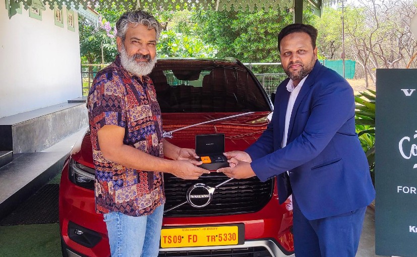 RRR Director SS Rajamouli Brings Home The Volvo XC40 SUV