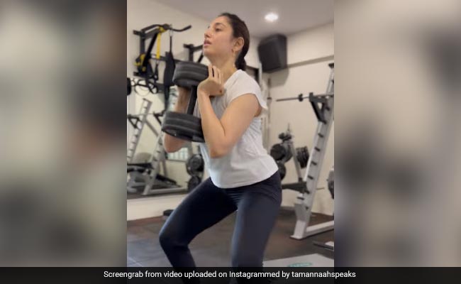 From <i>Baahubali</i> Star Tamannaah's Fitness Diaries. See What She Posted