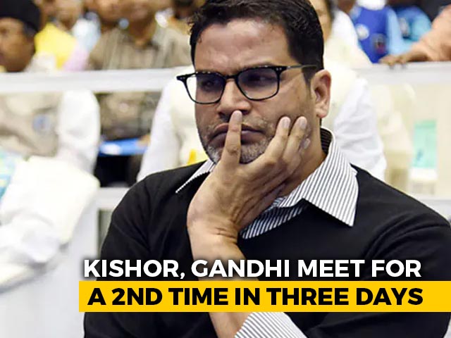 Prashant Kishor Meets Sonia Gandhi - Second Time In Three Days