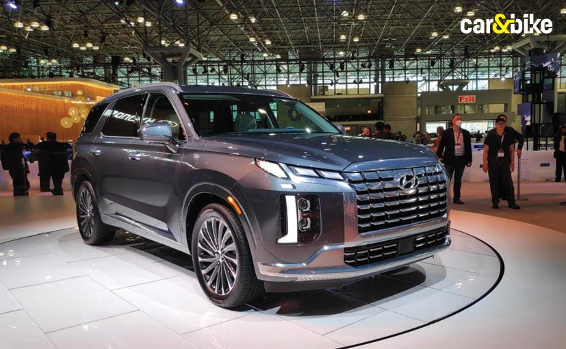 New York Auto Show 2022: 2023 Hyundai Palisade Facelift Unveiled New York Auto Show 2022: 2023 Hyundai Palisade Facelift Unveiled