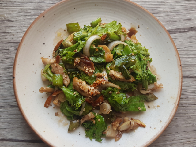 Asian Chicken Salad Recipe | How To Make Asian Chicken Salad