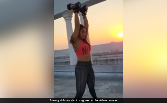 Aishwaryaa Rajinikanth's Workouts Are Deadly. See Her New Post