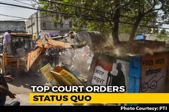 Delhi Demolitions On Hold, Supreme Court's "Serious View" Warning Delhi Demolitions On Hold, Supreme Court's "Serious View" Warning