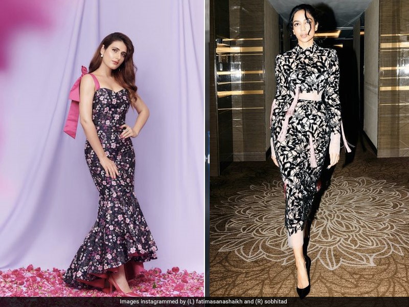 Fatima Sana Shaikh, Sobhita Dhulipala Take Up The Floral Trend In Stunning Summer Dresses