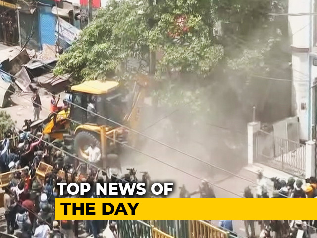 Top News Of The Day: Bulldozer Action In Tense Jahangirpuri