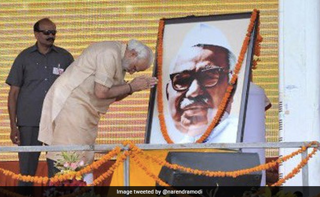 PM Modi Pays Tribute To Dalit Icon Babu Jagjivan Ram On 115th Birth Anniversary