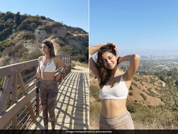 Making Earthy Hues A Hit Is Ananya Panday In A Camou Athleisure Look Making Earthy Hues A Hit Is Ananya Panday In A Camou Athleisure Look