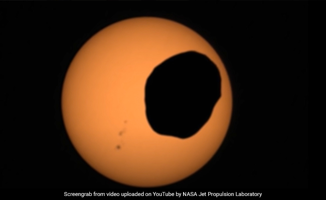 Watch: NASA's Perseverance Rover Captures Stunning Video of Solar Eclipse On Mars