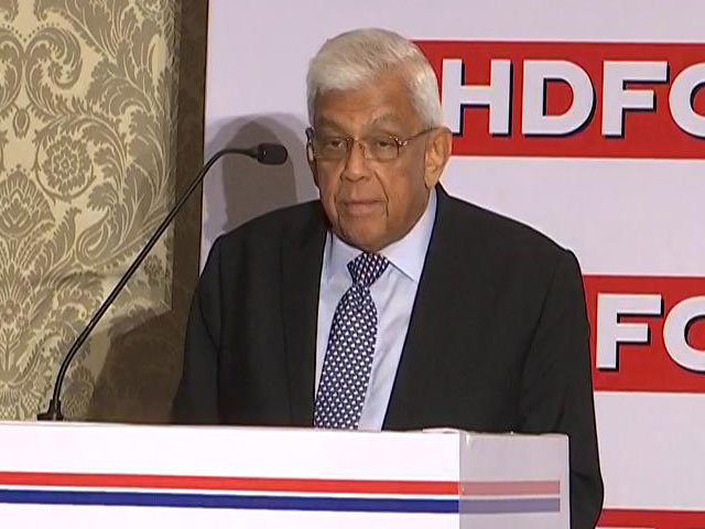 "HDFC's Merger With HDFC Bank Is Coming Together Of Equals," Says Deepak Parekh