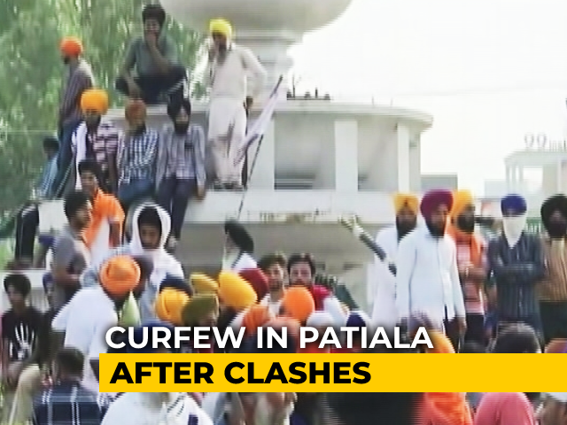 Police Fire In Air As 2 Groups Clash In Punjab's Patiala, Curfew Imposed