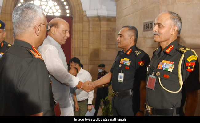 Rajnath Singh Asks Army To Prepare For Every Possible Security Challenge