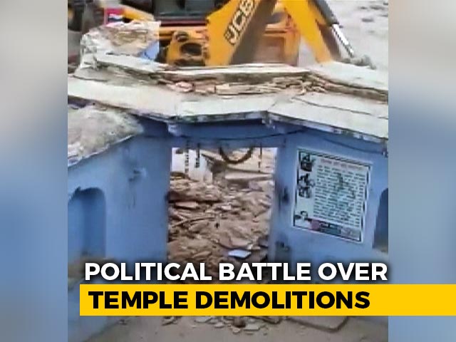 Demolition Of Temple In Rajasthan's Alwar Sparks Row