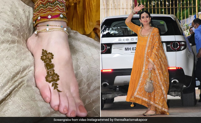 Ranbir Kapoor, Alia Bhatt Wedding: Karisma Kapoor And Riddhima Sahni Showed Off Their <i>Mehendi</i>