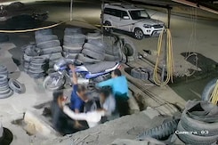 Video: Five People Fall Into A Drain As Concrete Slab Collapses In Jaisalmer Video: Five People Fall Into A Drain As Concrete Slab Collapses In Jaisalmer