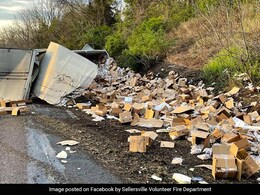 Overturned Truck In The US Spills 18,000 Kg Chicken Nuggets; Blocks Highway