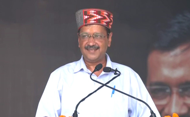 BJP Is Scared Of AAP, Says Arvind Kejriwal At Himachal Rally