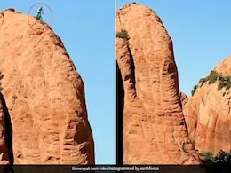 खड़ी चट्टान पर साइकिल सवार का हैरतअंगेज स्टंट, 'दिल के मरीज' ना देखें यह VIDEO खड़ी चट्टान पर साइकिल सवार का हैरतअंगेज स्टंट, 'दिल के मरीज' ना देखें यह VIDEO